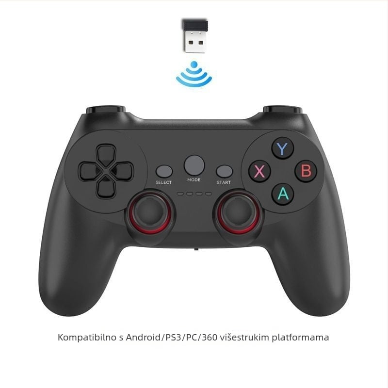 Bežični gamepad za PC i mobilne uređaje — USB-C sučelje, bežična veza, kompatibilan s TV konzolama