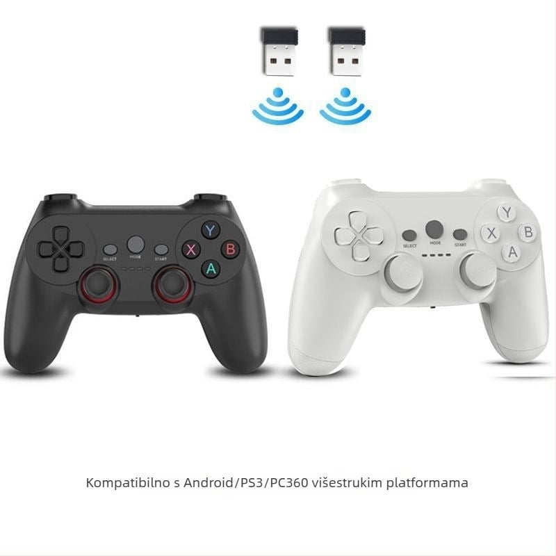 Bežični gamepad za PC i mobilne uređaje — USB-C sučelje, bežična veza, kompatibilan s TV konzolama