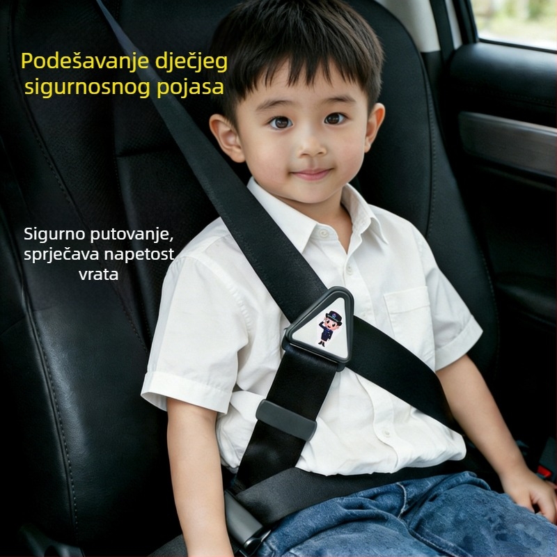 Ogood regulacija sigurnosnog pojasa za automobil — poliester (75 g, mogućnost ispisa logotipa, prilagodljiv)