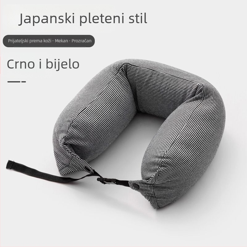U oblik jastuka – punjenje od čestica pjene, otklonjivo i perivo, jezgra od 100% pamuka, japanski stil