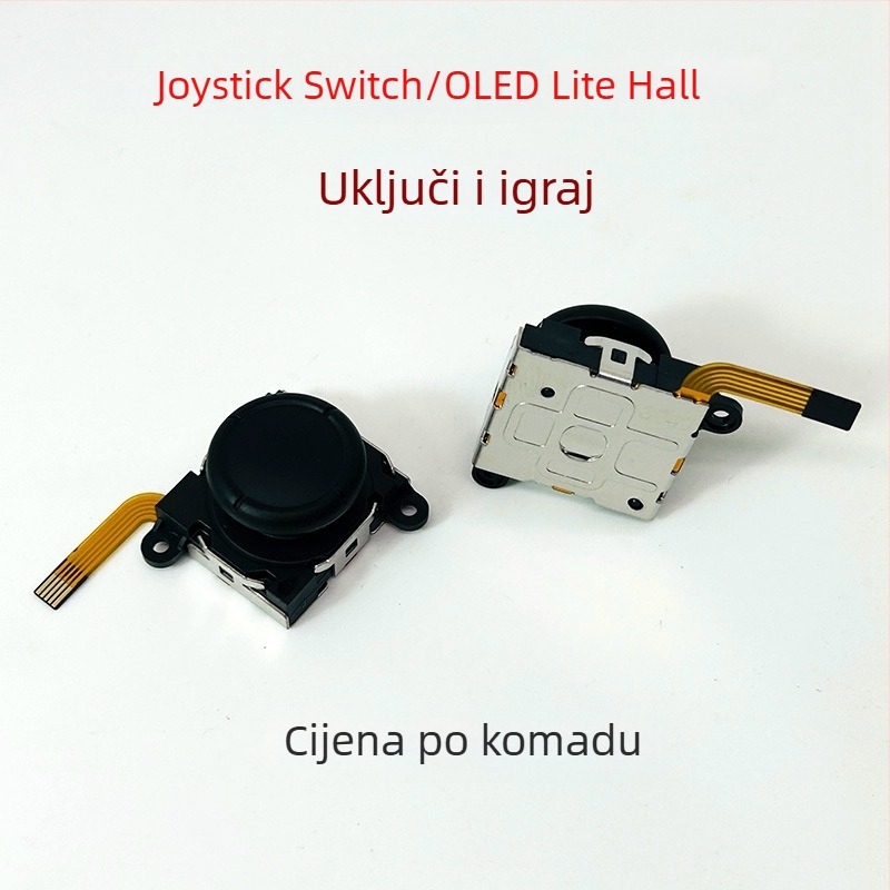 Zamjenski joystick za Nintendo Switch Joy-Con/Lite sa Hall senzorom, elektromagnetni dizajn, anti-drift