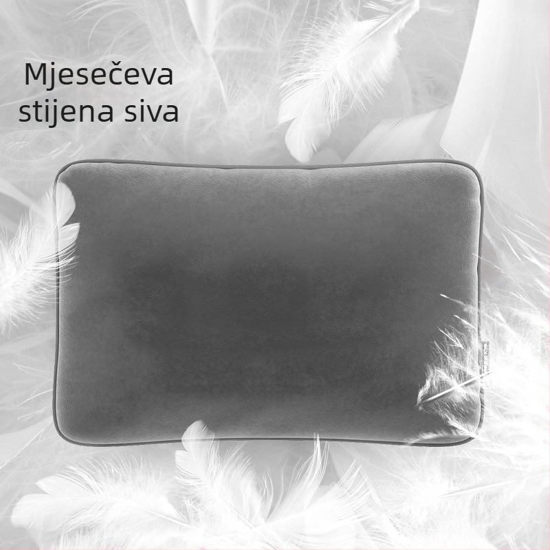 Auto jastuk za naslon glave sa slojem zraka - jastuk za vrat i lumbalni dio, visokoelastični 3D PP pamuk, punjenje od sintetičkih vlakana, prilagodljiv