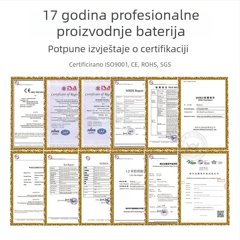 CR2032 gumbasta baterija za Xiaomi Mijia digitalni unutarnji termometar i higrometar, 2. generacija Pro