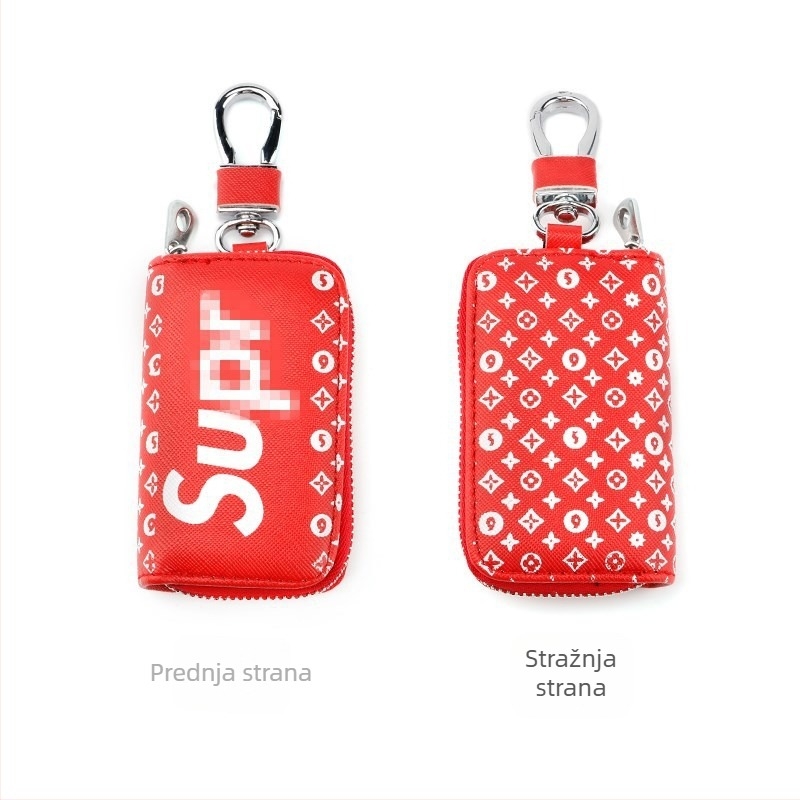 Etui za ključ automobila - moderno, personalizirano, slatko, unisex, zaštitni PU pokrov (Model 01-141)