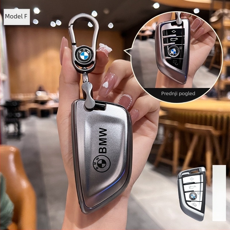 BMW kućište ključeva za serije 1/2/3/5/6/7 i X1/X3/X5 – TPU materijal, vrhunski dizajn, Huihuangda