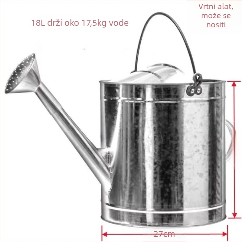 Prskalica za vrt – PP materijal, velika kapaciteta za zalijevanje povrća i cvijeća