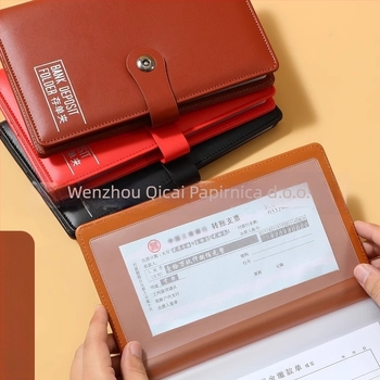 Kožni držač dokumenata Bill Holder 01, Serija Bill, Qicai