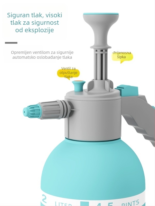 Kanva za zalijevanje pod tlakom zraka za vrt – Tip: kanta/zalijevanje/tuš; Materijal: Drugo; Kapacitet: Drugo; Namjena: Drugo
