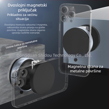 Univerzalni držač za telefon, nehrđajući čelik, univerzalni stil, podržava prilagodbu