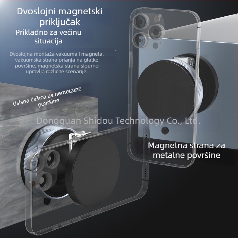 Univerzalni držač za telefon, nehrđajući čelik, univerzalni stil, podržava prilagodbu