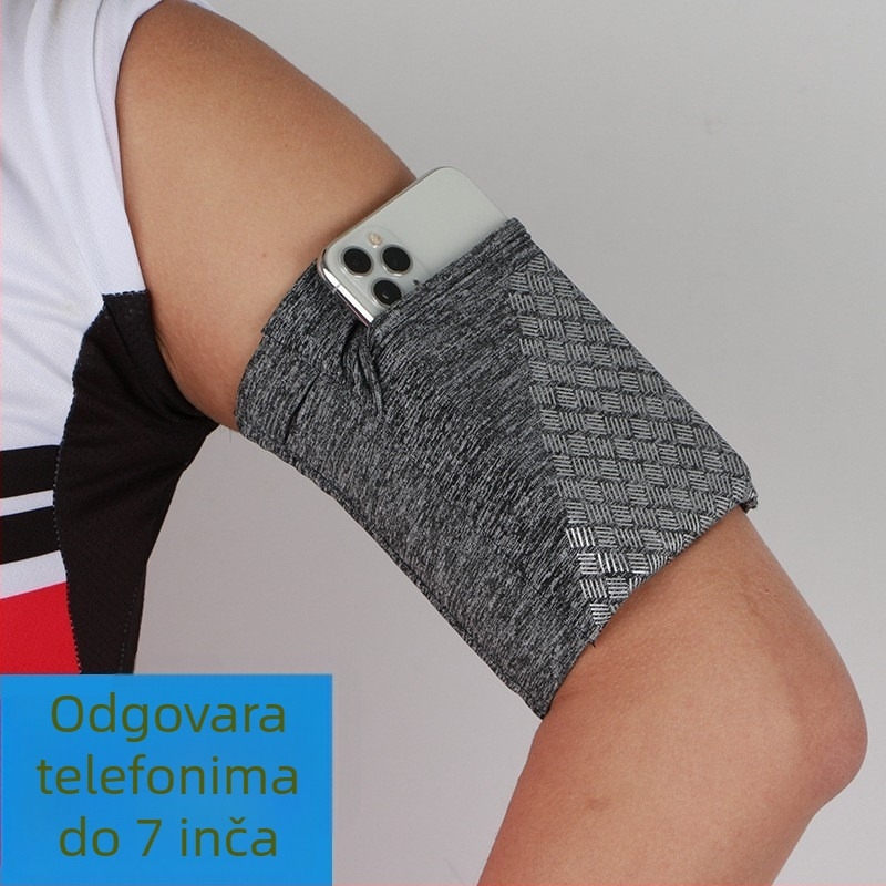 Vanjska sportska torbica za ruku za telefon – elastična, prilagodljiva, unisex, prozračna, protiv krađe, reflektirajući detalji