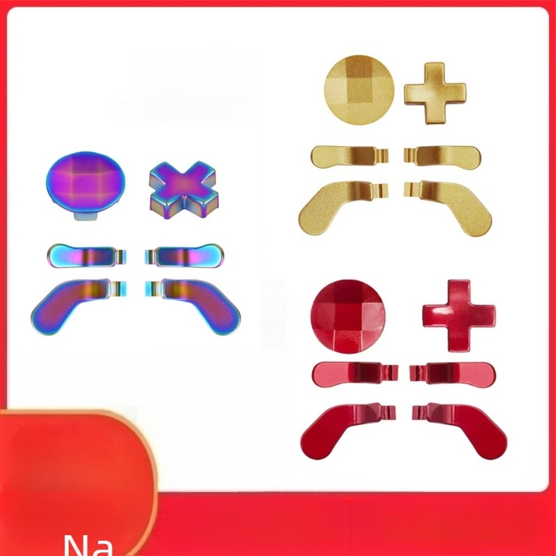 Set metalnih paddle tipki za Xbox Elite Series 2, 6 komada, čelik, magnetska ugradnja