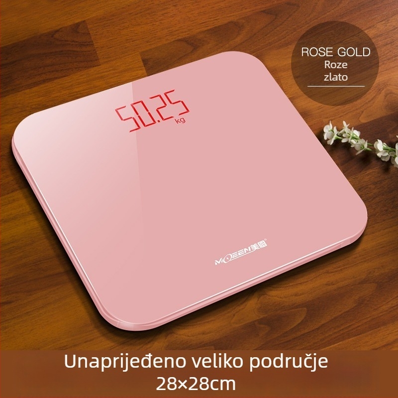 Meien USB vaga za tijelo – precizno mjerenje težine, masnoće, kalorija i vlage do 150 kg