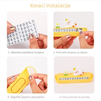 Automobilska pločica za privremeni parking s preslatkim crtić dizajnom svemirskog astronauta; Brand Full Crossing; Materijal Plastika; Model General; Porijeklo Zhejiang