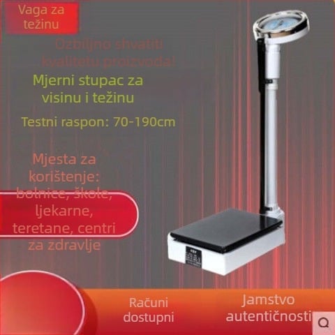 Nollesen vaga za mjerenje težine za učenike – mjeri težinu, jednostavan dizajn