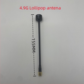 Y-tip antena za FPV UAV, frekvencije 1.2–1.3 GHz, 4.9 GHz, 5.8 GHz, impedancija 50 Ω, dobitak 2.7, SWR ≤ 1.5