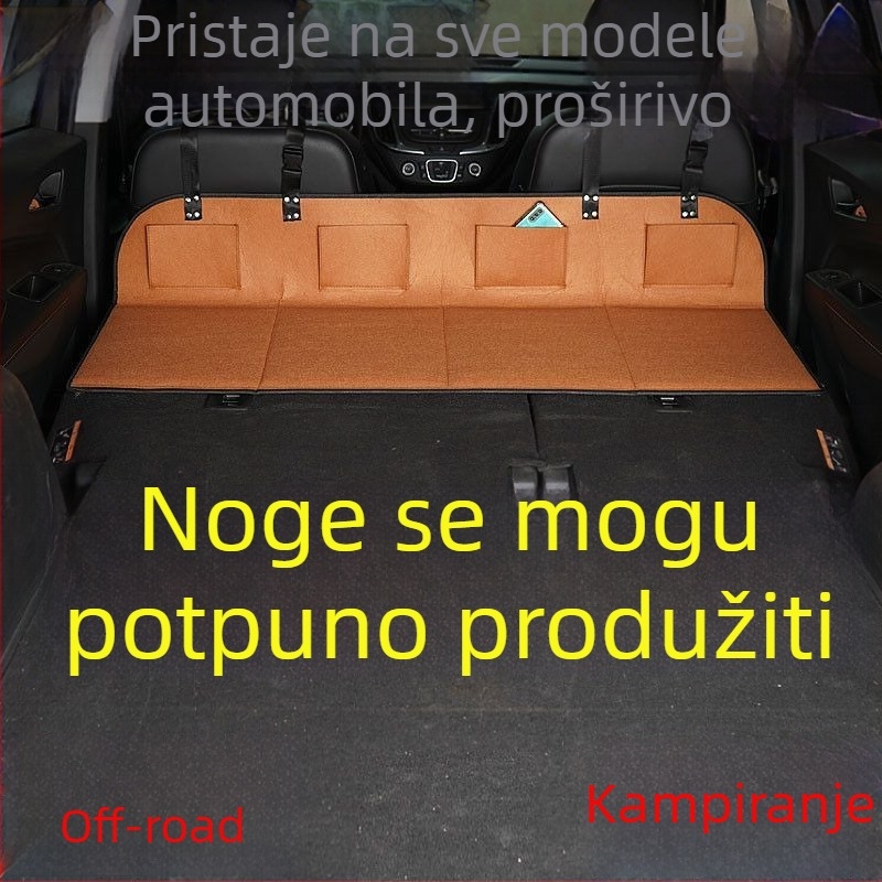 Proširivo spavaće mjesto za stražnje sjedalo automobila – madrac za putovanje u prtljažniku, za jednu ili dvije osobe