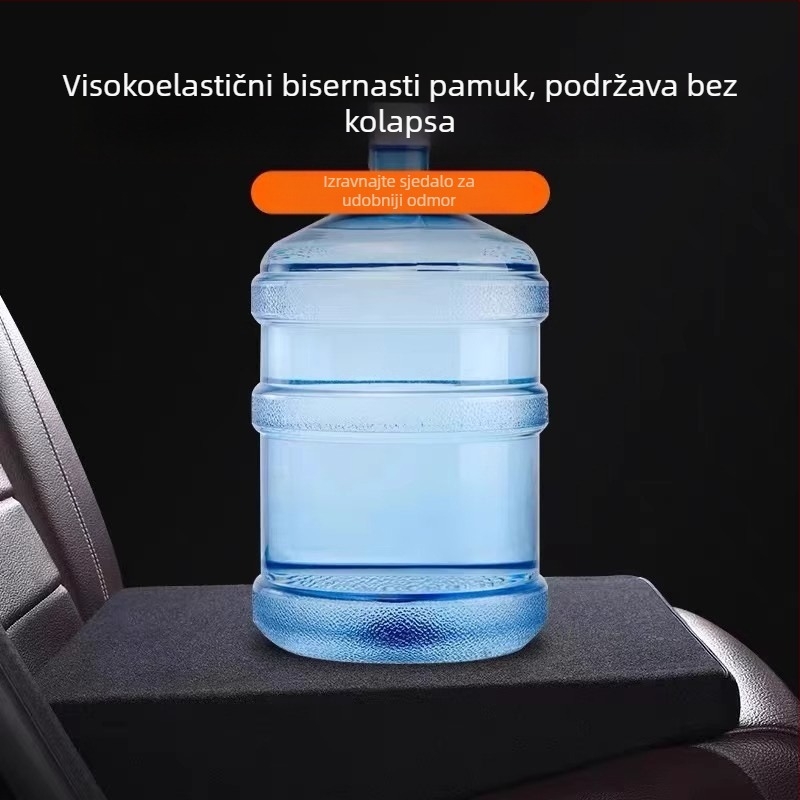 Ravni jastuk za stražnje sjedalo automobila — univerzalna ugradnja, bez naduhavanja, težina 300 g, nosivost 500, mogućnost tiska logotipa