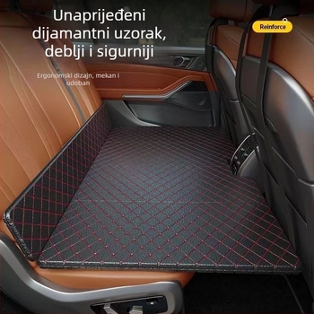 Three joys Sklopivi auto madrac za spavanje, Bez potrebe nadimanja, Opći automobilski modeli kompatibilni, Savršen za putovanja i kampiranje