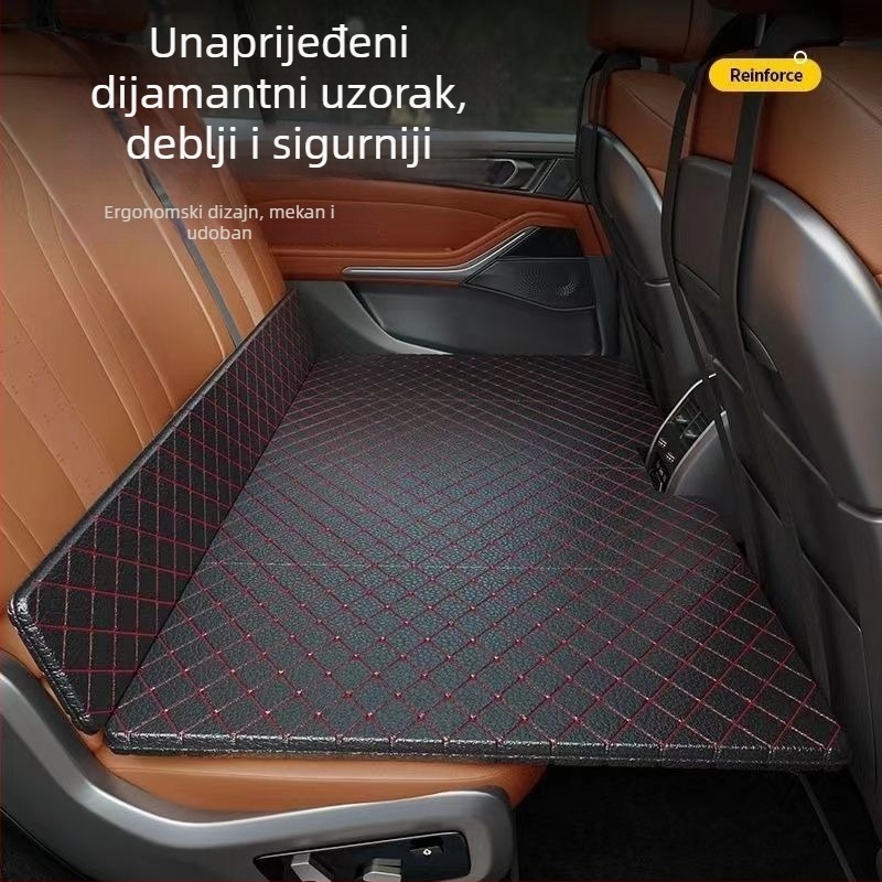 Three joys Sklopivi auto madrac za spavanje, Bez potrebe nadimanja, Opći automobilski modeli kompatibilni, Savršen za putovanja i kampiranje