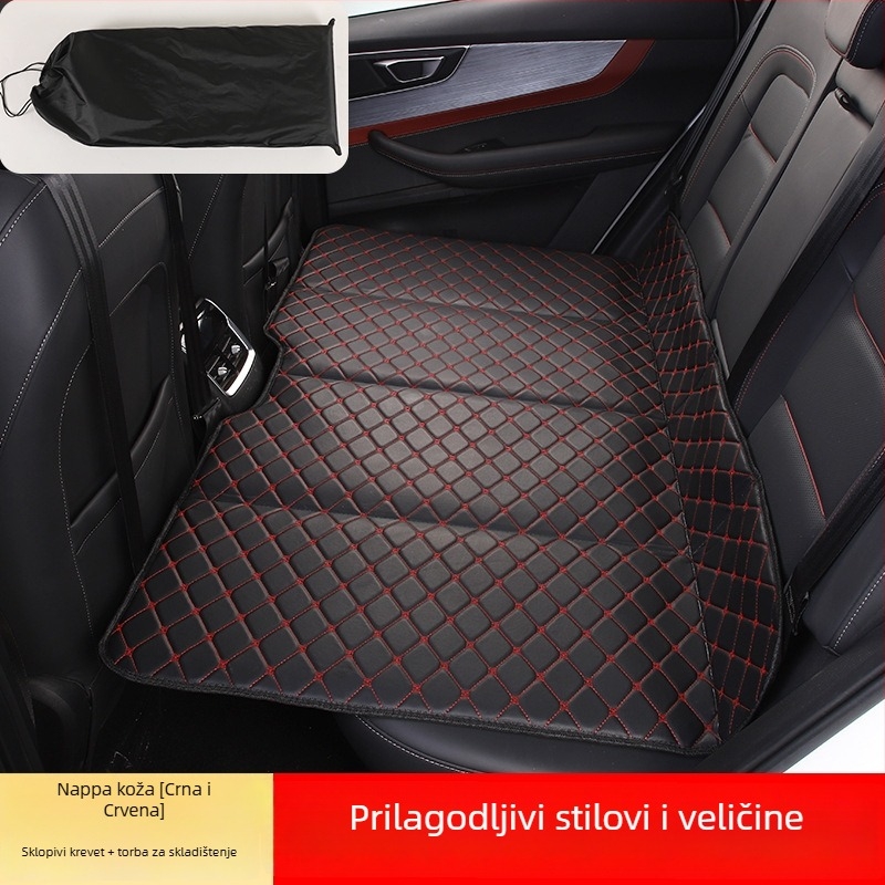 Three joys Sklopivi auto madrac za spavanje, Bez potrebe nadimanja, Opći automobilski modeli kompatibilni, Savršen za putovanja i kampiranje