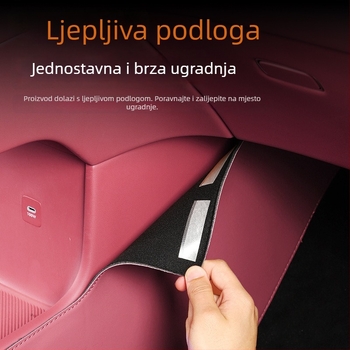 Kožna unutarnja zaštita za središnju konzolu i pretinac za naslon za ruku, unutarnje zaštitne podloge, kompatibilno s 26 modela AITO M7/M8