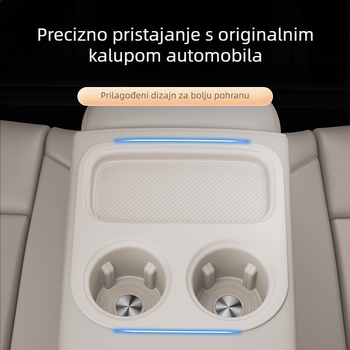 Cow Butler Silikon podloška za držač čaše za 25 modela Xiaomi Yu7 — Mogućnost prilagodbe
