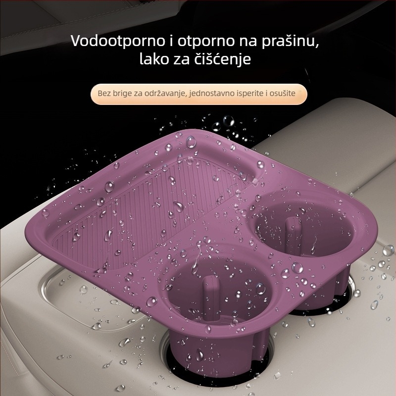 Cow Butler Silikon podloška za držač čaše za 25 modela Xiaomi Yu7 — Mogućnost prilagodbe