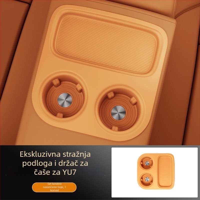 Cow Butler Silikon podloška za držač čaše za 25 modela Xiaomi Yu7 — Mogućnost prilagodbe