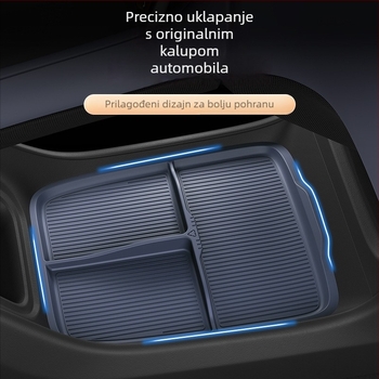 Yu7 središnja konzola ispod naslona za ruku – silikon interijera auto dodatak (Porijeklo: Guangzhou; Bez prilagodbe)