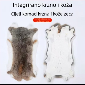 podmetač za naslon automobila od kuniće dlake, univerzalna kompatibilnost, prilagodljivo