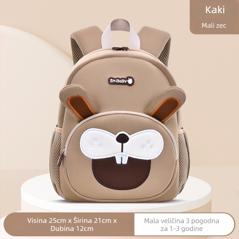 Sesame Baby dječji ruksak za vrtić, crtani motiv, lagana tkanina diving, najlon podstava, unisex