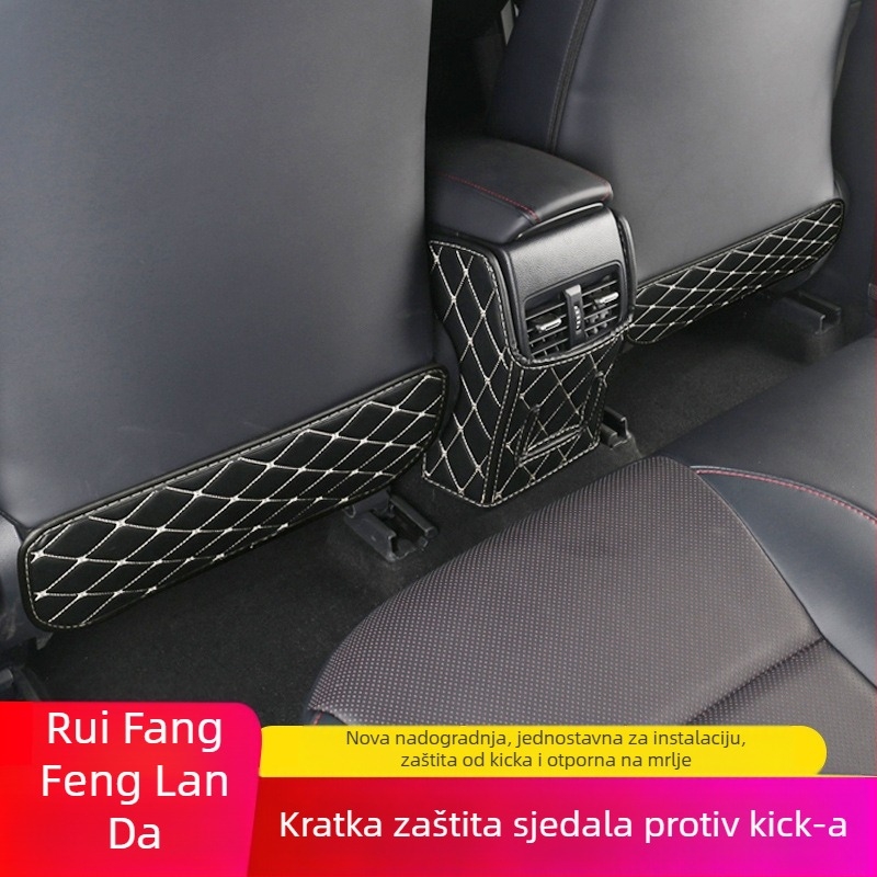 Kožne navlake za sjedala i stražnje zaštitne jastuke za Toyota Corolla Cross, kompatibilni s 26 modela, prilagodljivi
