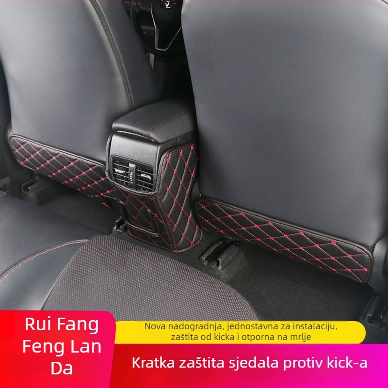 Kožne navlake za sjedala i stražnje zaštitne jastuke za Toyota Corolla Cross, kompatibilni s 26 modela, prilagodljivi