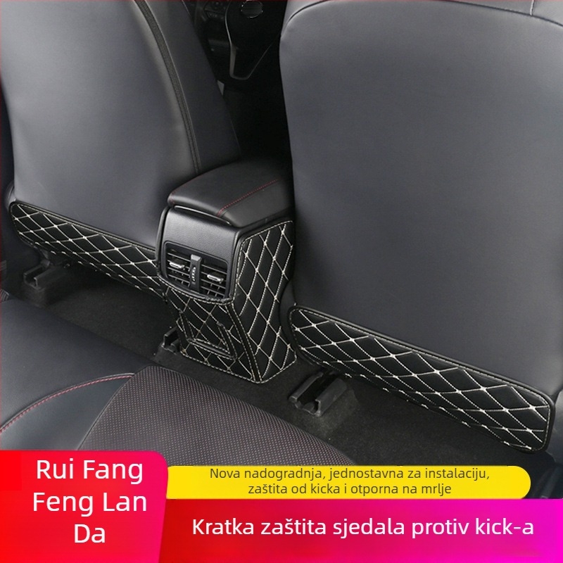 Kožne navlake za sjedala i stražnje zaštitne jastuke za Toyota Corolla Cross, kompatibilni s 26 modela, prilagodljivi