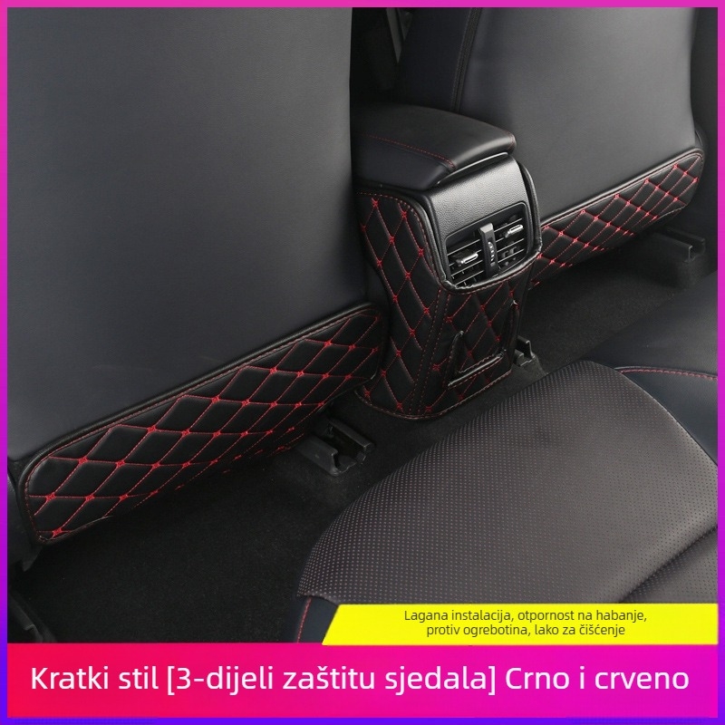 Kožne navlake za sjedala i stražnje zaštitne jastuke za Toyota Corolla Cross, kompatibilni s 26 modela, prilagodljivi