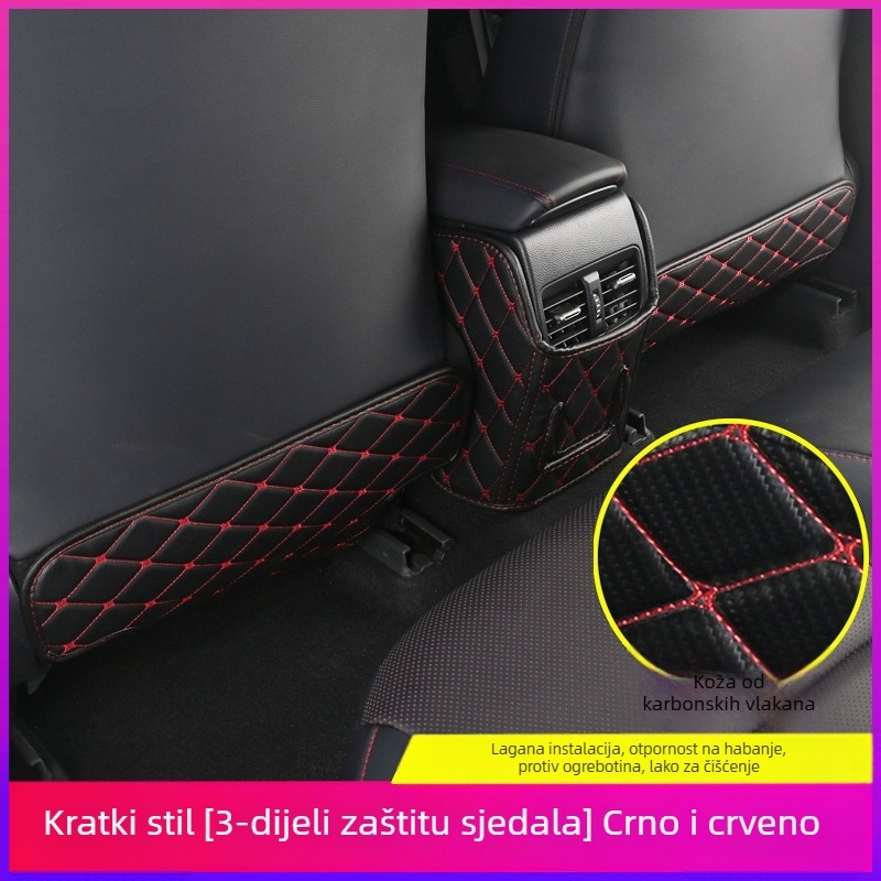 Kožne navlake za sjedala i stražnje zaštitne jastuke za Toyota Corolla Cross, kompatibilni s 26 modela, prilagodljivi