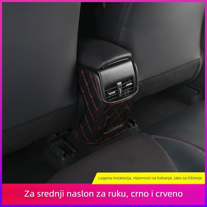 Kožne navlake za sjedala i stražnje zaštitne jastuke za Toyota Corolla Cross, kompatibilni s 26 modela, prilagodljivi