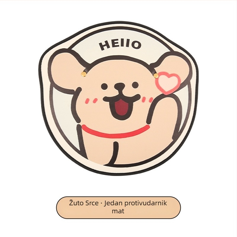 Zaštitna podloga za stražnju sjedalu automobila s karikaturnim motivom psa, PU materijal, punjenje od pjene, univerzalno, branda Xuan ruyi