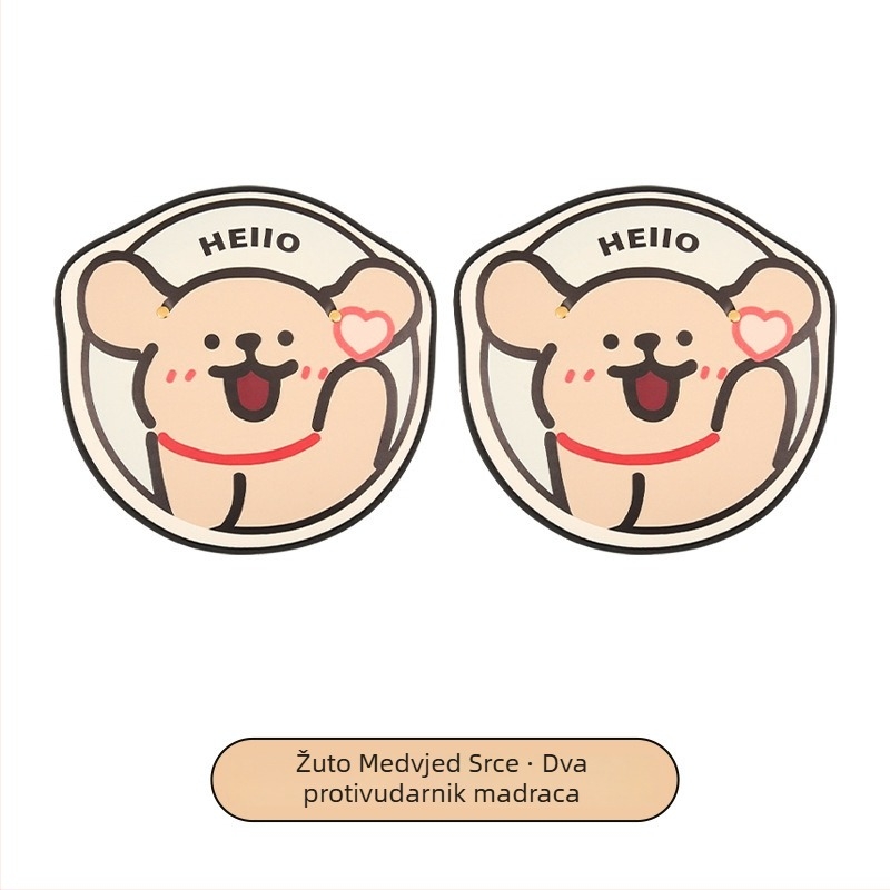 Zaštitna podloga za stražnju sjedalu automobila s karikaturnim motivom psa, PU materijal, punjenje od pjene, univerzalno, branda Xuan ruyi