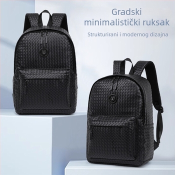 Torba za poslovna putovanja, PU materijal, vodootporna, kapacitet 20–35 L, naramenica s zračnim jastučićem