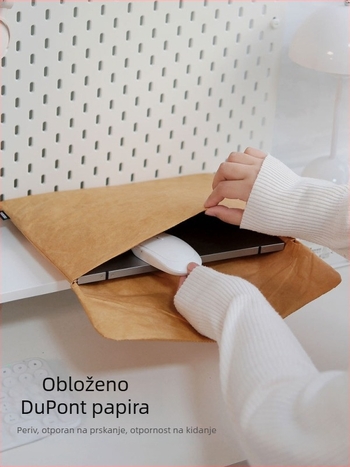 Torba za tablet s magnetskim zatvaranjem — vodootporna, ultralaka, otporna na habanje, otporna na udarce; materijal: papir; podstava: poliester; stil: gradski minimalistički; izlazak: proljeće 2025