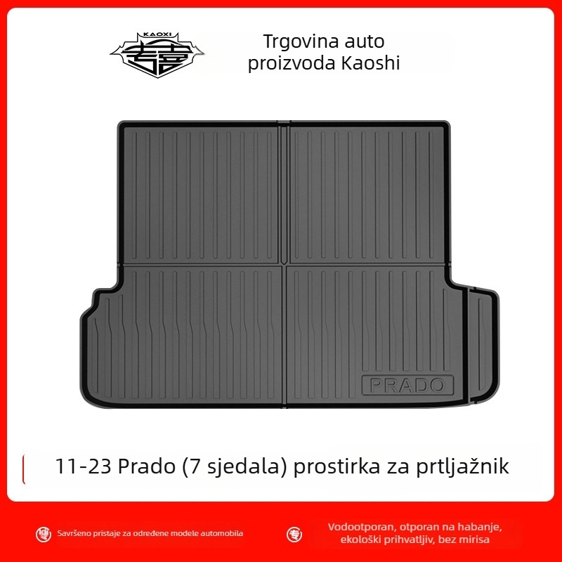 Zaštitna podloška stražnjeg naslona – gumena, brend CENFUN, namijenjena za određeni automobil, prilagodljivo, licencirane privatne marke