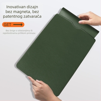 Xrt PU kožna unutarnja torbica za 16-inčni prijenosnik, vodootporna i otporna na habanje, lagana, može poslužiti i kao podloga za miš ili torbica za tablet
