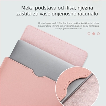 Xrt PU kožna unutarnja torbica za 16-inčni prijenosnik, vodootporna i otporna na habanje, lagana, može poslužiti i kao podloga za miš ili torbica za tablet