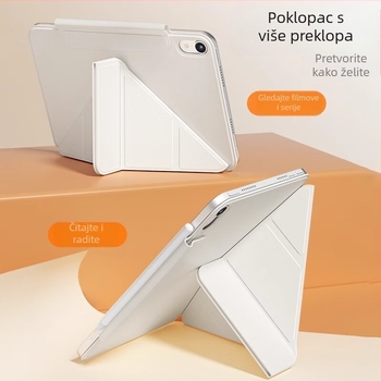 Zaštitna futrola za iPad Air 2024, 13 inča, Y preklop, tanak magnetski dvostrani klips, tkanina otporna na prljavštinu