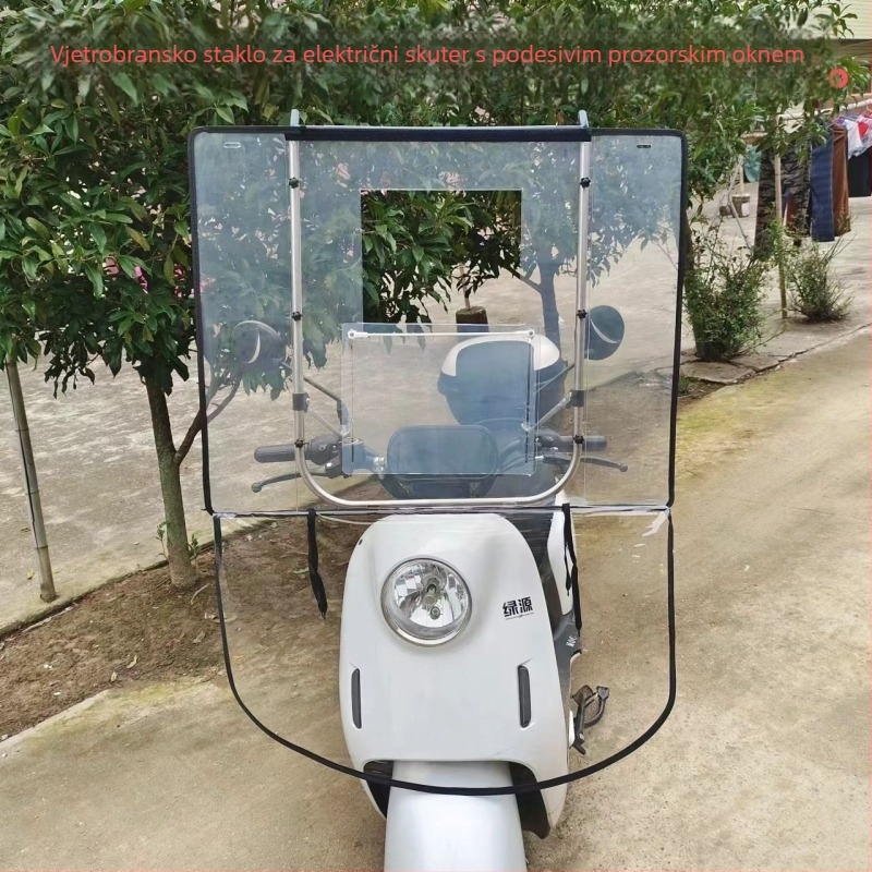 Auto suncobran sa U-oblikom nosača za retrovizor, stil boce vina, UV Pa+++