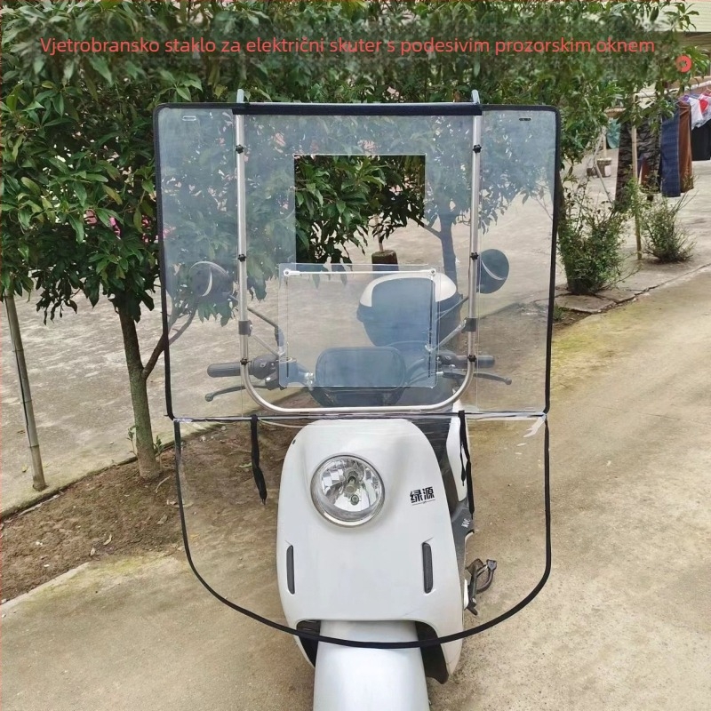Auto suncobran sa U-oblikom nosača za retrovizor, stil boce vina, UV Pa+++