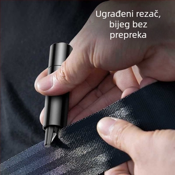 Automobilski razbijač prozora i čekić za spašavanje za nužan izlaz, višefunkcionalan alat za staklo