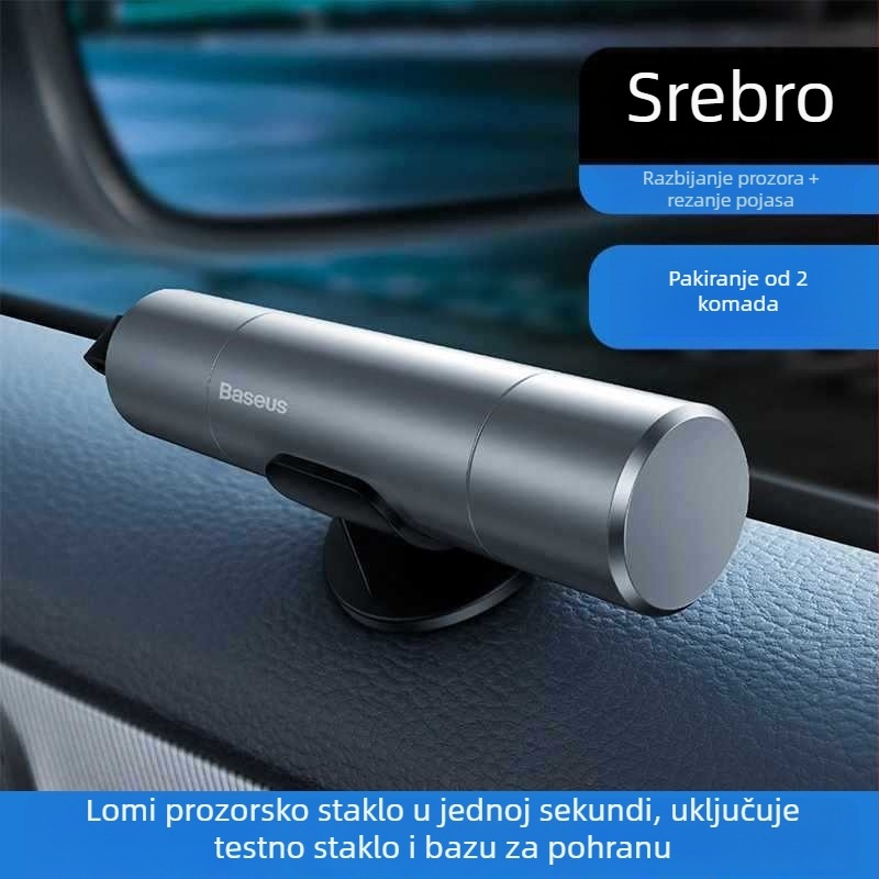 Automobilski razbijač prozora i čekić za spašavanje za nužan izlaz, višefunkcionalan alat za staklo